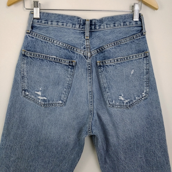 Agolde 90's Mid Rise Loose Fit Jeans in Fall Out - Picture 8 of 13